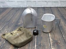 G.I.JOE'S Water Canteen Cover and Aluminum Cup Can with Bottom US Army Style picture