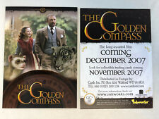CHEAP PROMO CARD: THE GOLDEN COMPASS Inkworks 2007 #GC-BF UK Dealer Card picture