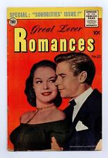 Great Lover Romances #22 GD+ 2.5 1955 picture