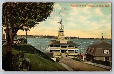 Edgewood, Rhode Island - Edgewood Yacht Club - Vintage Postcard - Posted picture