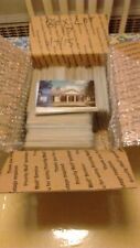 FREE SHIPPING Box Lot 500 FOREIGN CONTINENTAL Size Postcards Only All Clean picture