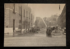 Postcard Reproduction 1916 Ahrens-Fox Continental Steamer Fire Truck Cincinnati picture