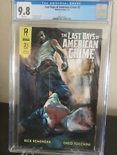 LAST DAYS OF AMERICAN CRIME #2 CGC 9.8 GRADED RADICAL COMICS ALEX MALEEV COVER picture