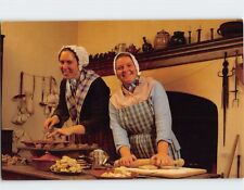 Postcard Baking at the Vierling House in Old Salem North Carolina USA picture