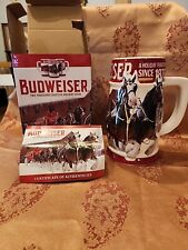 Budweiser Beer 2018 Holiday Stein picture