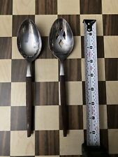 2 Piece Vintage Ekco Eterna Canoe  Forged Stainless Flatware Japan picture