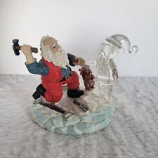 VTG World Showcase Collection Sculpting Santa Hand-Painted CHRISTMAS RARE picture