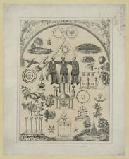 Templar's Chart,October 4,c1856,The Temple of Honor,Truth,Temperance,Hamm,Osborn picture