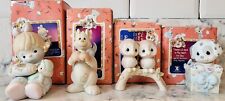 Enesco Precious Moments Lot of 4 Vintage 1990's Figurines  picture