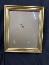 VINTAGE GOLD WOOD 8 X 10” PHOTO PICTURE FRAME  picture