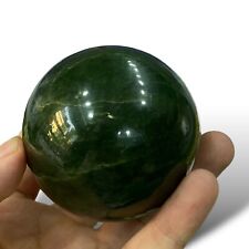 Natural Nephrite Jade Sphere Ball  Healing Crystal Reiki Mineral 400g picture