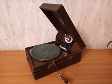 Rare old gramophone 78 rpm Artel Gramophone Leningrad 1950s USSR. picture