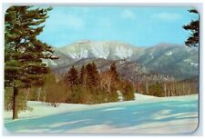 c1960's Mt. Giant Of The Valley During Winter Season Keene Valley NY Postcard picture