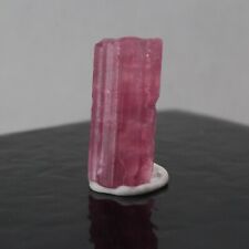 4.15ct Bright Pink Tourmaline Gem Crystal Mineral Afghanistan Peach Mine A47 picture