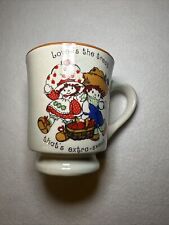 Vintage Strawberry Shortcake Mug “ Love Is The Treat That’s Extra Sweet”  picture