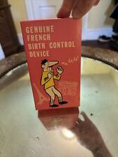 Vintage Franko American Novelty Gift Genuine French Birth Control Device 1969 picture
