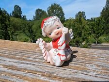 Lefton Vintage Christmas Baby Angel Made in Japan Spaghetti Trim picture