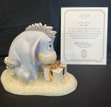 Lenox Disney Eeyore For Me? Porcelain Figurine 24K Gold Winnie the Pooh w/COA picture
