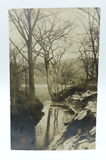 Little Captina Creek Shadyside Ohio 1910s RPPC Postcard picture