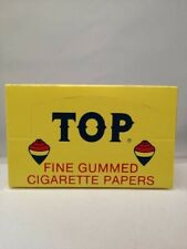 TOP FINE GUMMED CIGARETTE ROLLING PAPERS 24 BOOKLETS. picture