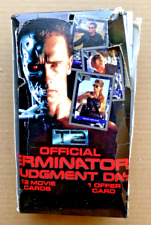 Original 1991 Impel Terminator 2 'Judgement Day' 17 Movie Cards Box 35 packs picture