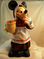 Vintage 1996 Telco Illuminated Disney Minnie Mouse Pilgrim *Parts/Repair* AS IS picture