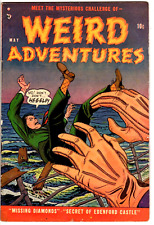 Weird Adventures # 1 (VG+ 4.5) 1951 Matt Baker She-Wolf. Scarce. Pre-code Horror picture