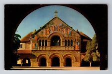 Stanford CA-California, Stanford Chapel, Stanford University, Vintage Postcard picture