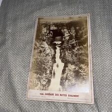 Antique Cabinet Photo: Cascade Des Buttes Chaumont Paris Park Waterfall Ladrey picture