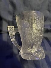 Vintage 1993 McDonalds Flintstones Mammoth Glass Mug, Never Used Clean picture