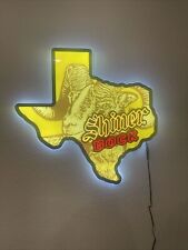 Shiner Bock Beer Ram Texas 3D LED 16