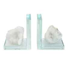 New Natural Quartz Crystal Bookends (Pair) picture