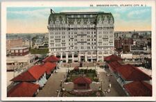 ATLANTIC CITY, New Jersey Postcard BREAKERS HOTEL Bird's-Eye View c1920s Unused picture