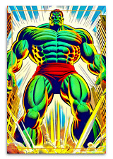MASTERPIECES COLLECTION ART TRADING CARD CLASSICS SIGNATURES SUPERHERO GIANT MAN picture