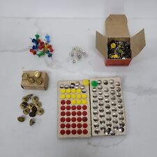 Lot of 200+ Vintage Thumb Tacks. In Great Condition picture