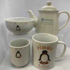 Pingu Pinga Tableware 4set Pot Cup Bowl picture