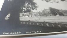 RPPC London England The Green Southgate Circa 1940 Real Picture Postcard   P11 picture