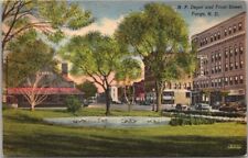1940s FARGO, North Dakota Postcard 