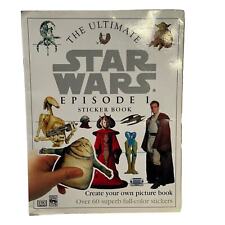 The Ultimate Star Wars Episode 1 Sticker Picture Book 1999 Lucas Books  picture
