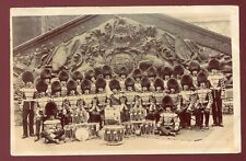 cpa Post Card United Kingdom. 3rd Scots Guards Drums picture