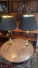 Vintage Fredrick Cooper Chicago Hollywood Regency MCM Table Lamps & FC Shades  picture