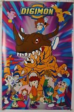 Digimon Digital Monsters rare vintage poster 22.50