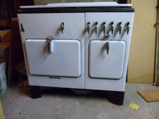 Chambers Antique White Cast Iron Stove Works Great Retained Heat picture