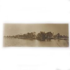 RPPC Extra Wide Lake Home 9 x 3 Unposted picture