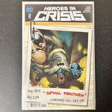 HEROES IN CRISIS #2 of 9 (Dec 2018) Comic, RYAN SOOK Variant Cover picture
