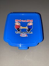 Vintage Kraft Cheese Box - Red & Ned It’s My Cheese Container Blue picture