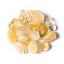 50g Tumbled Citrine Quartz Gemstone Crystals 10-20 Stones Bulk Rocks Wholesale picture