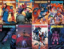 Transformers 1 2 3 4 5 6 7 8 Cvr A 1st Print NM Set IMAGE New 2023 2024 Series  picture
