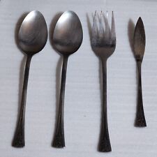 Oneida / Northland Texas Rose Stainless Steel Serving Flatware - 4 Piece Set picture