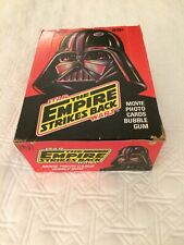 Vintage 1980 Topps Star Wars The Empire Strikes Back Empty Display Box picture